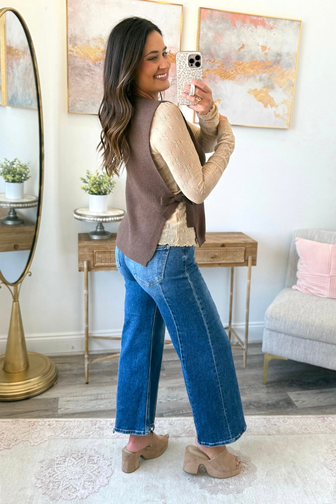 The Side Note Sweater Top  **Final Sale**