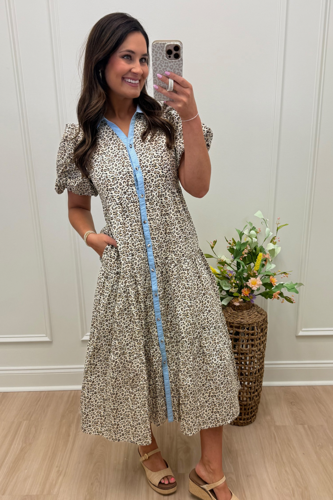Bold Moves Midi Dress
