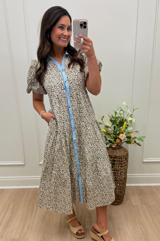 Bold Moves Midi Dress
