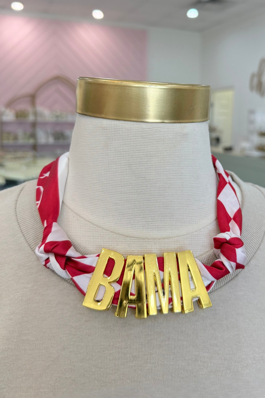 Bama Belle Scarf Necklace
