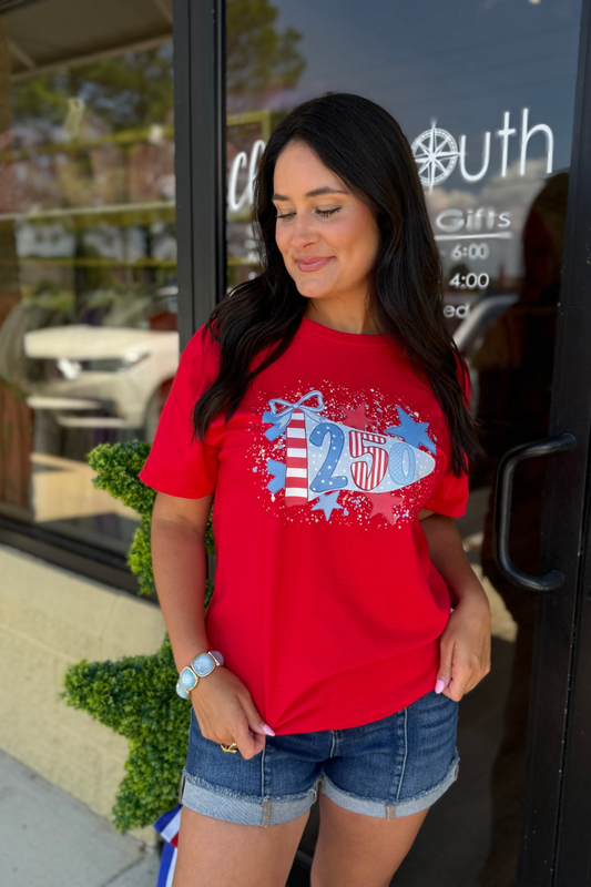 Celebrate America 250th Birthday Tee