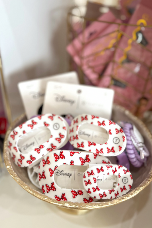 Teleties Minnie Mouse Bows Flat Hair Clip