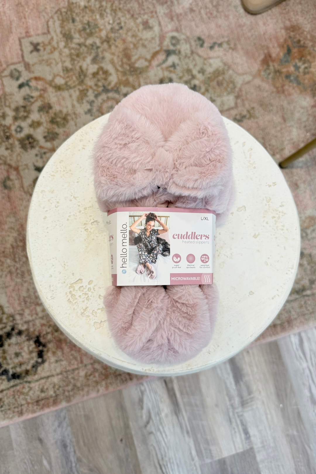 Hello Mello Cuddlers Heated Slippers *Final Sale**