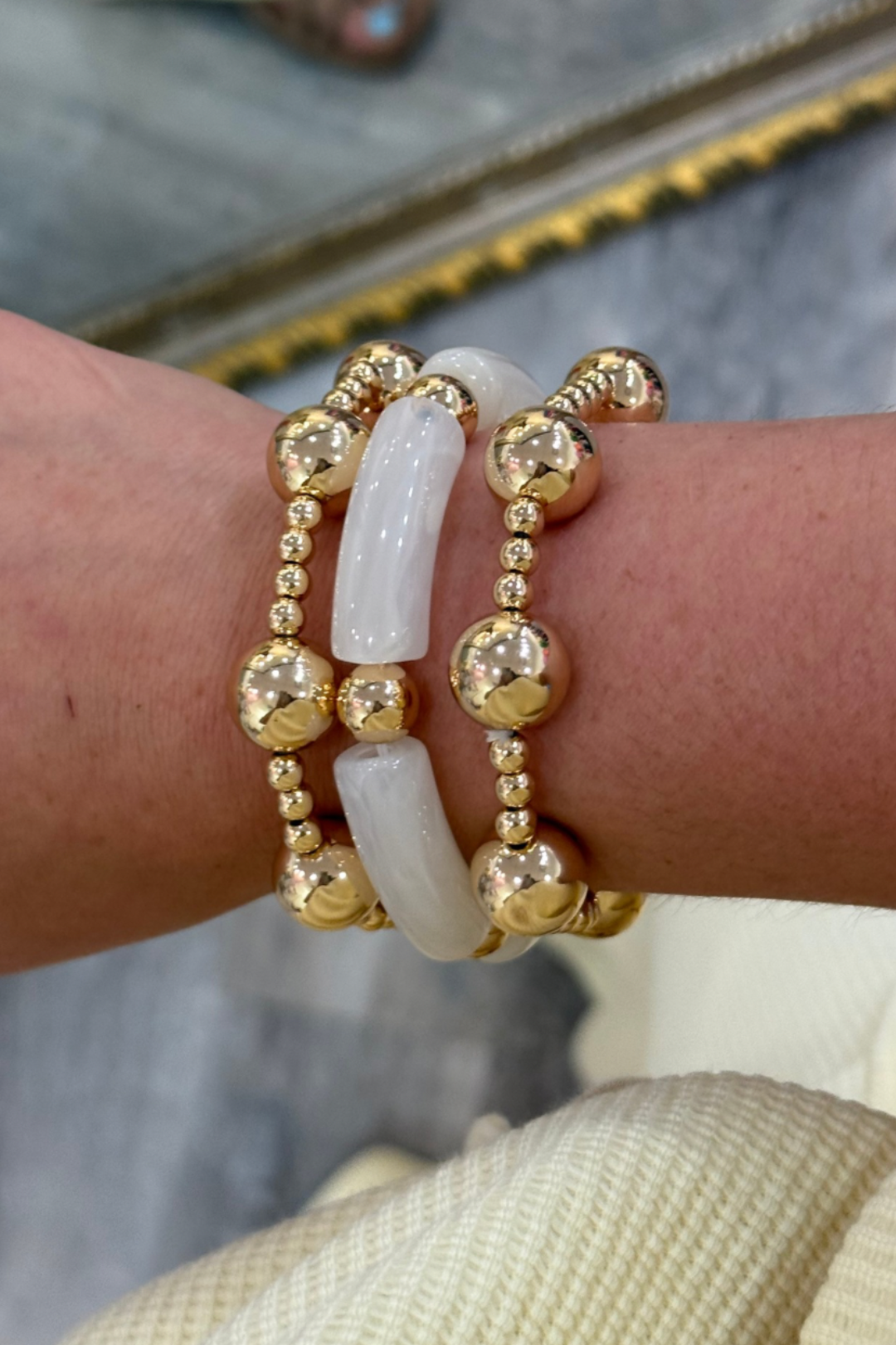 Bold Orbit Bracelet Set