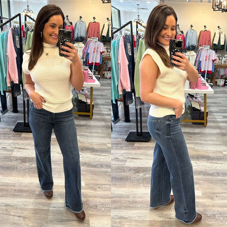 Judy Blue Wide Leg Jeans