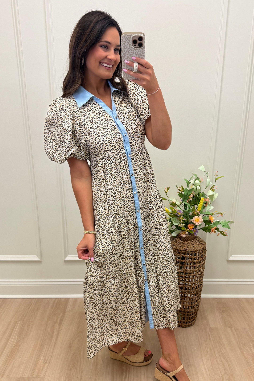 Bold Moves Midi Dress