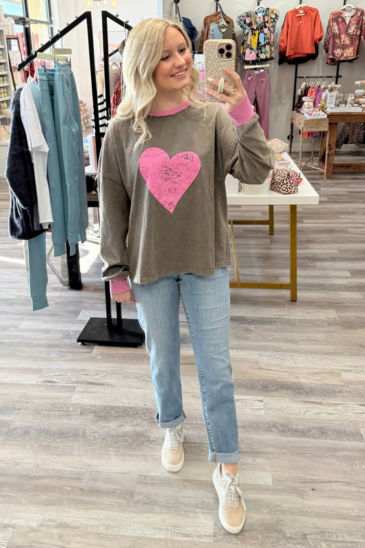 Heart Pop Pullover