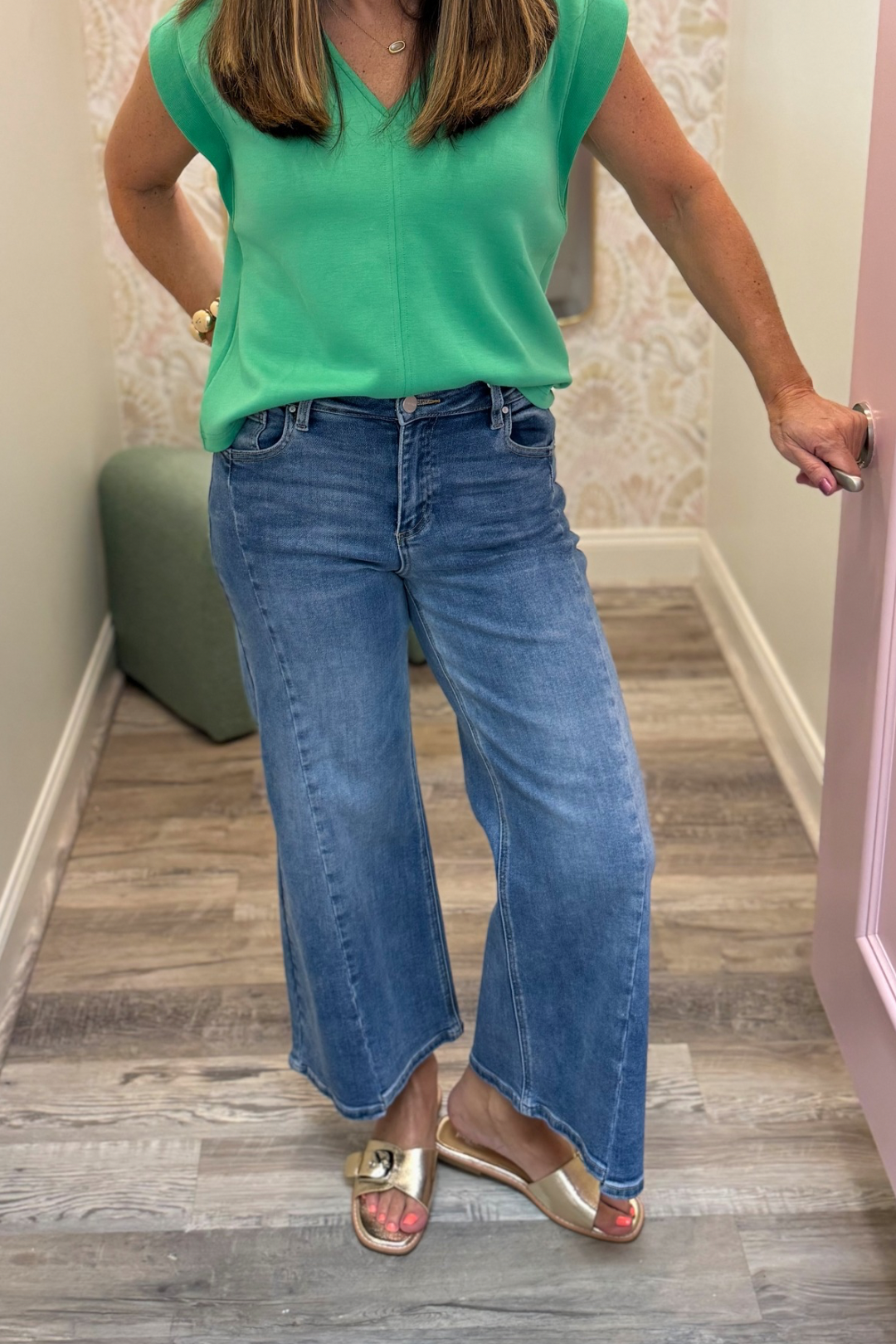 Soho Step Wide Jeans