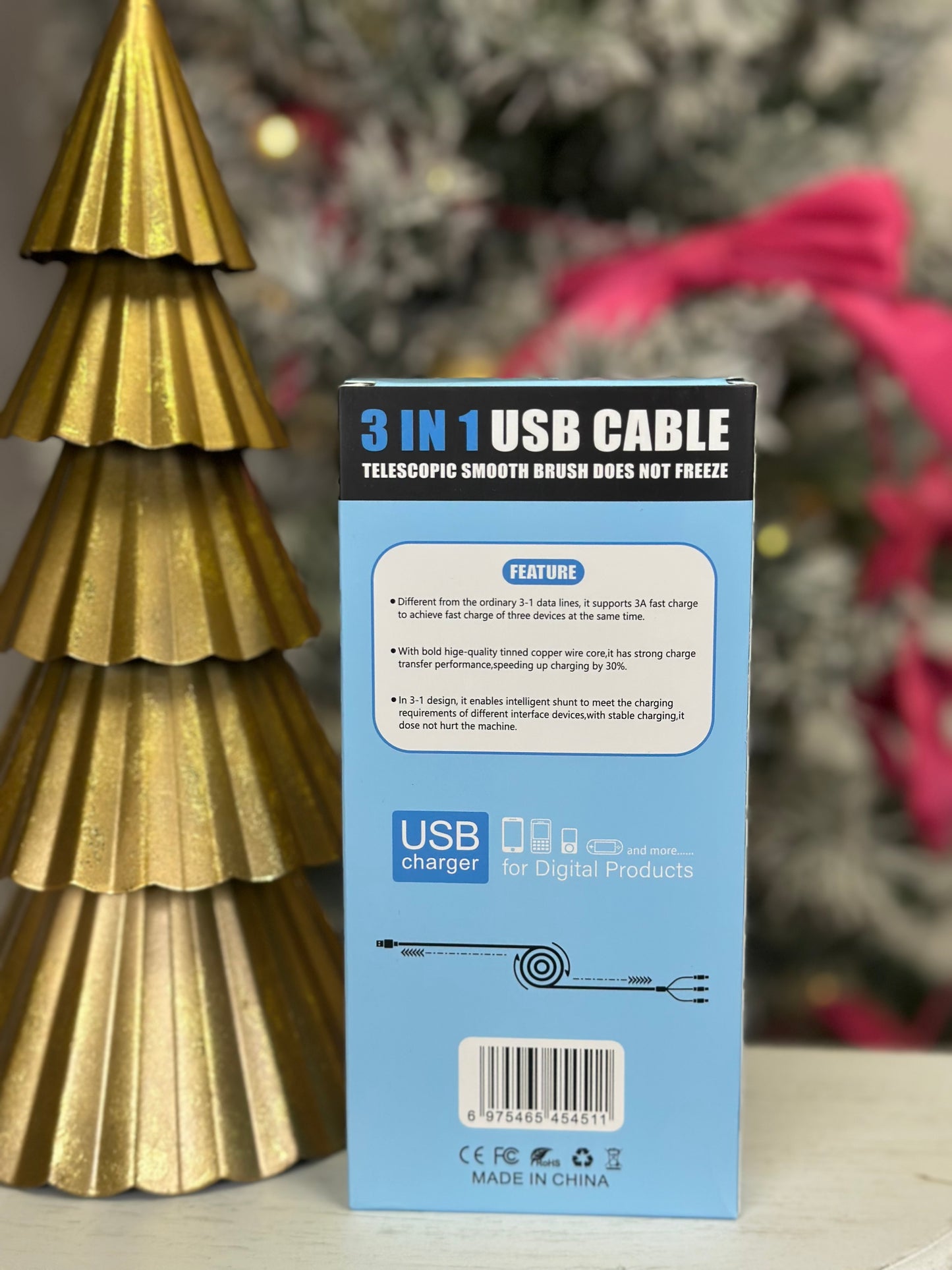 3 in 1 Fast Charging Cable*Pre-BF*Doorbuster*