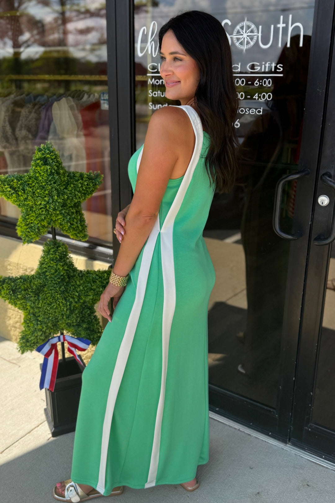 Green Lane Dress