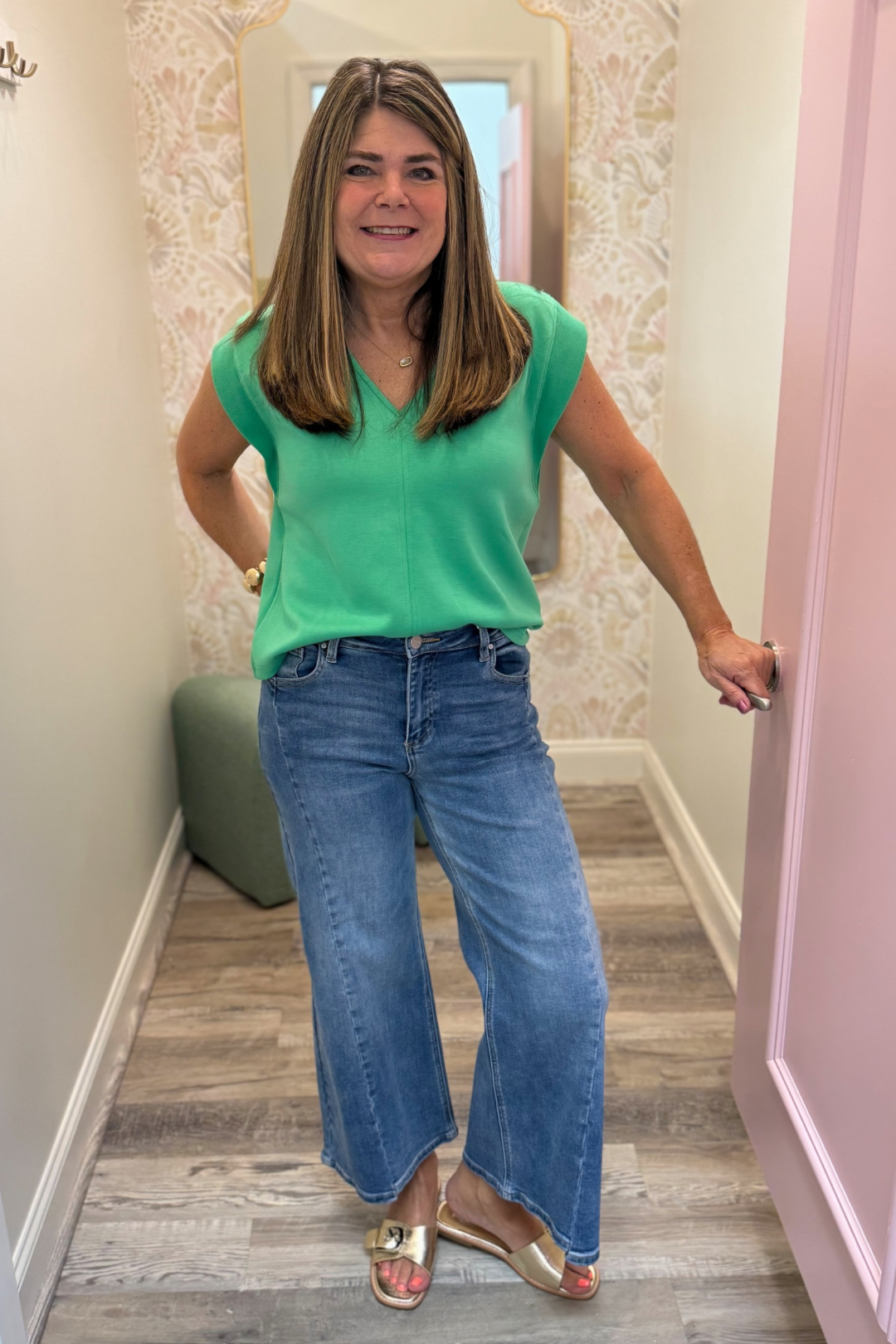 Soho Step Wide Jeans