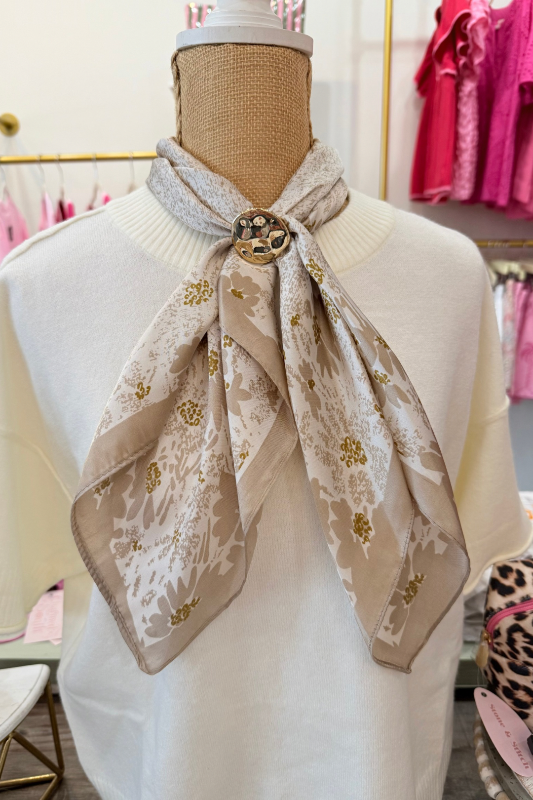 The Luxe Scarf Necklace