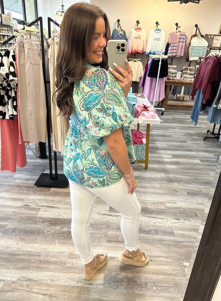 Botanical Breeze Top