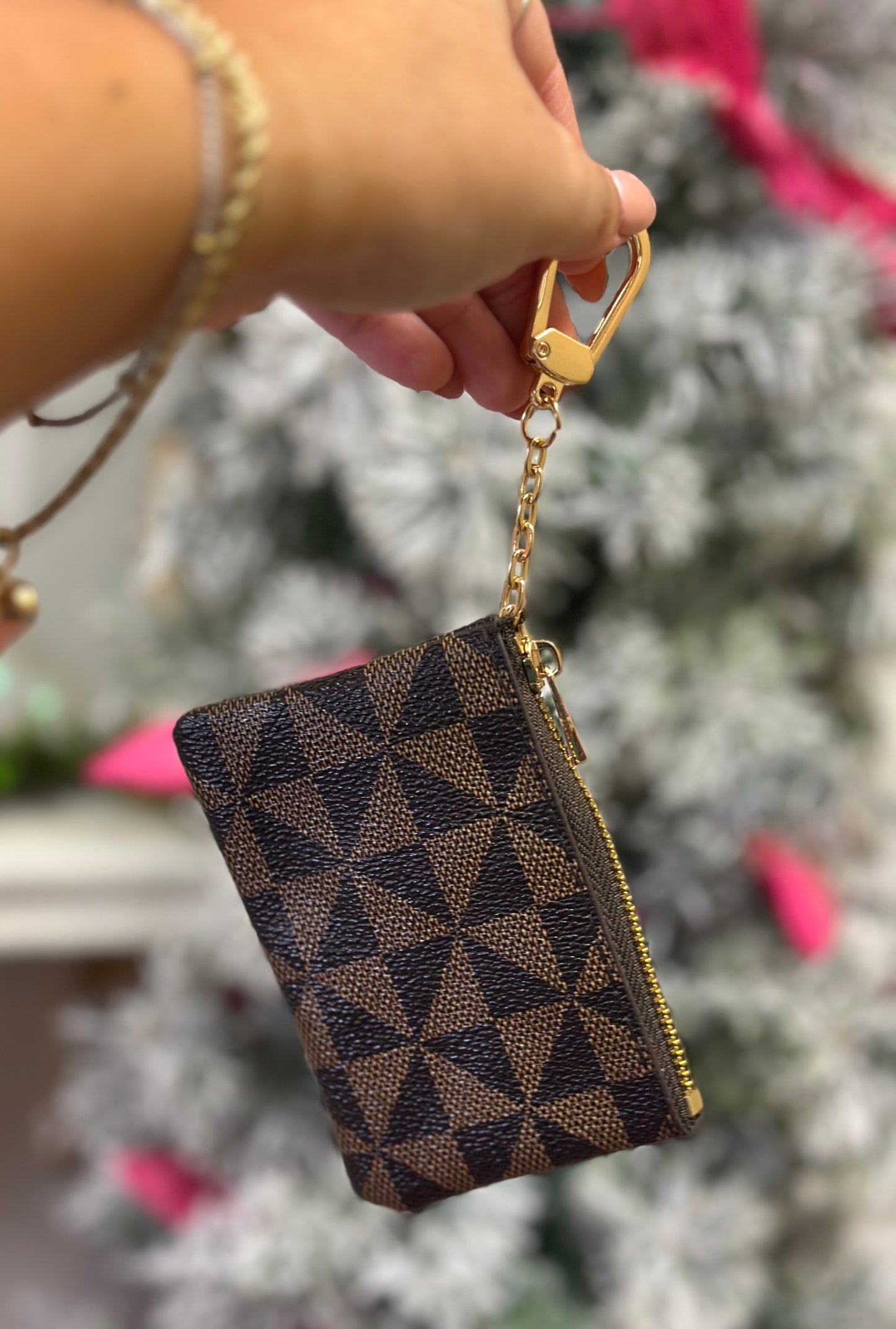 Designer Inspired Keychain Coin Card Holder*Doorbuster*FINAL SALE*