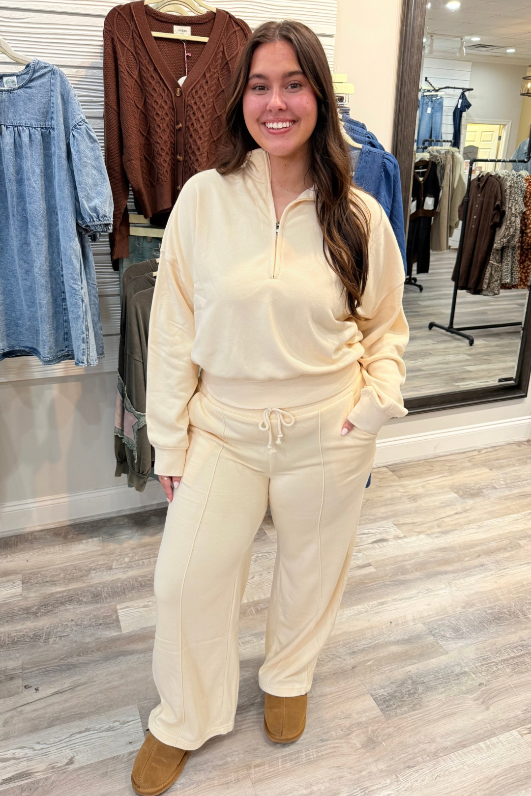 Keeping It Cozy Half-Zip Pullover