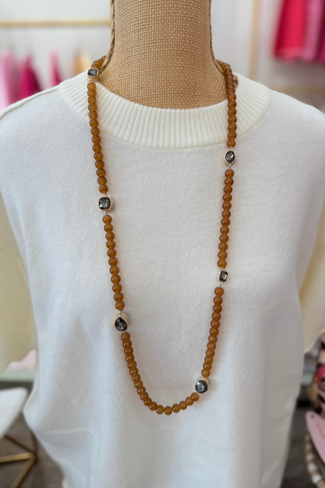 The Luxe Long Strand Necklace
