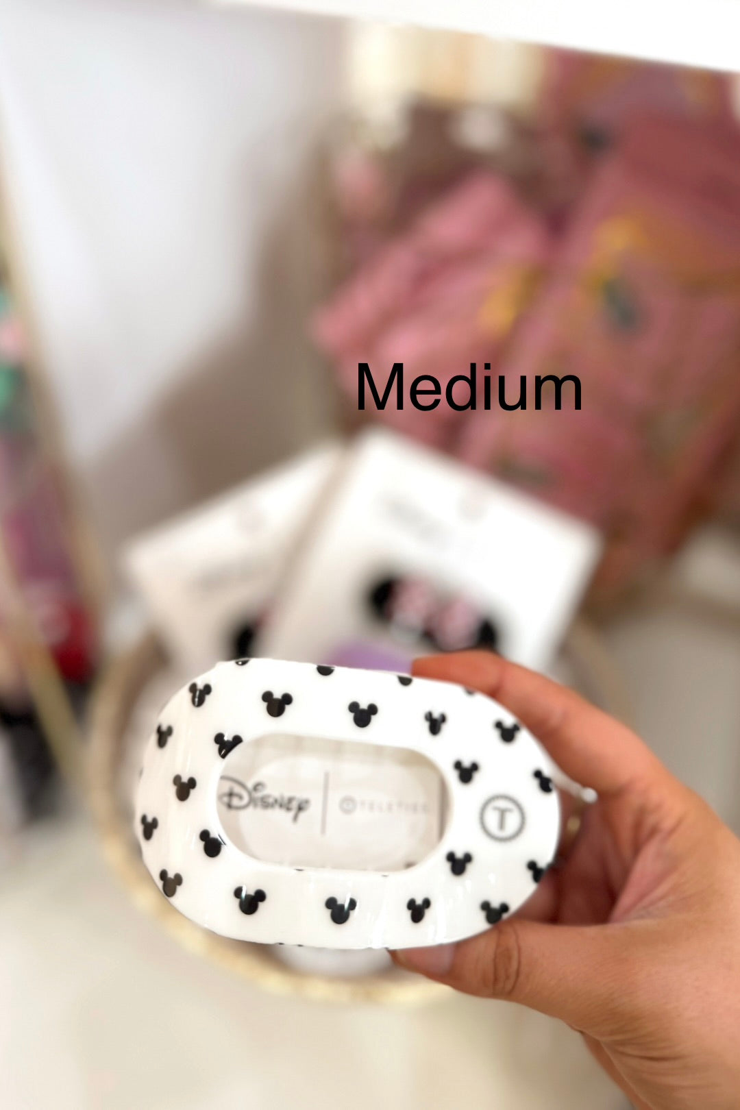 Teleties Iconic Micky Mouse Flat Hair Clip