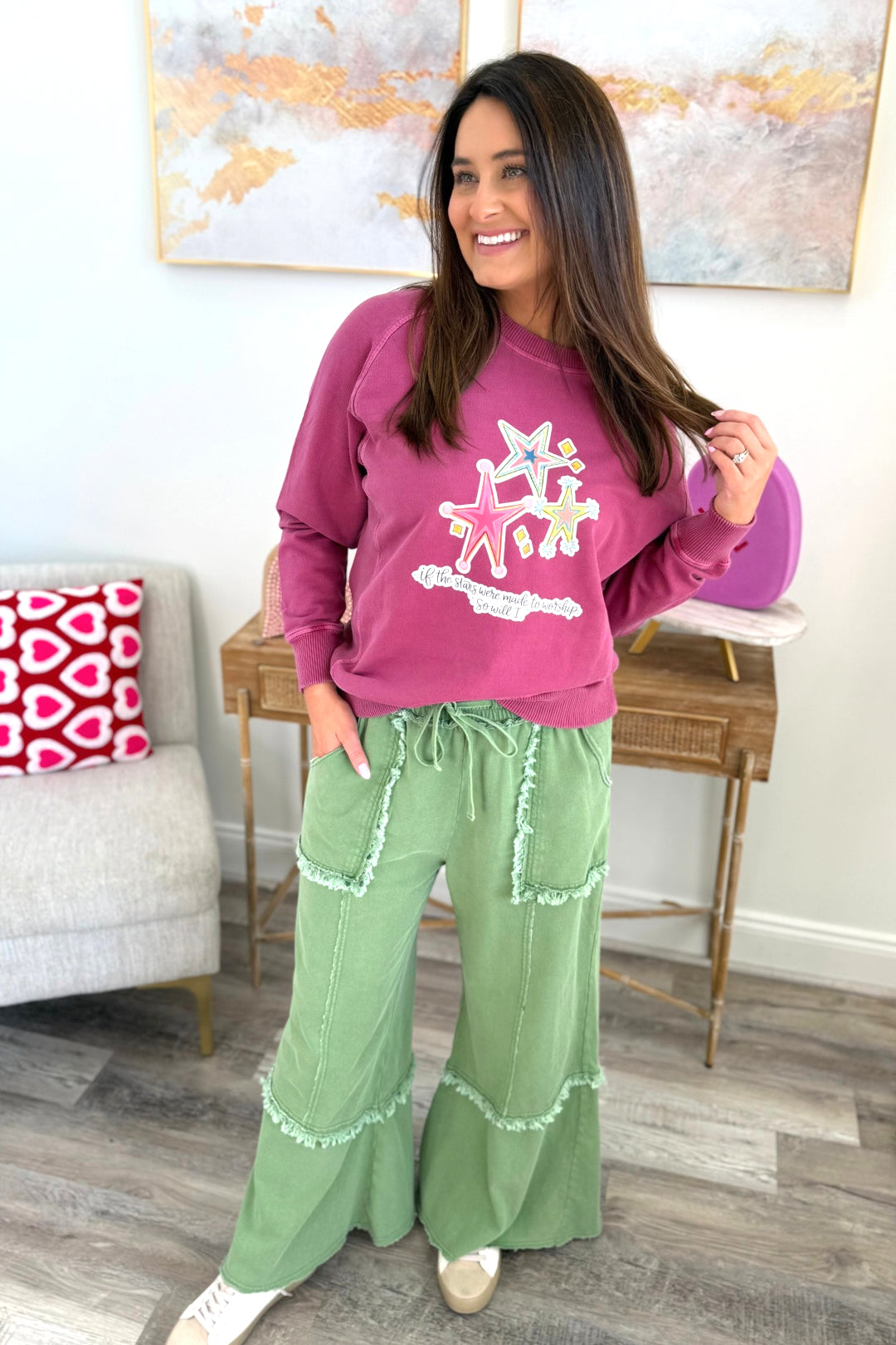 Cozy Girl Wide Leg Pants