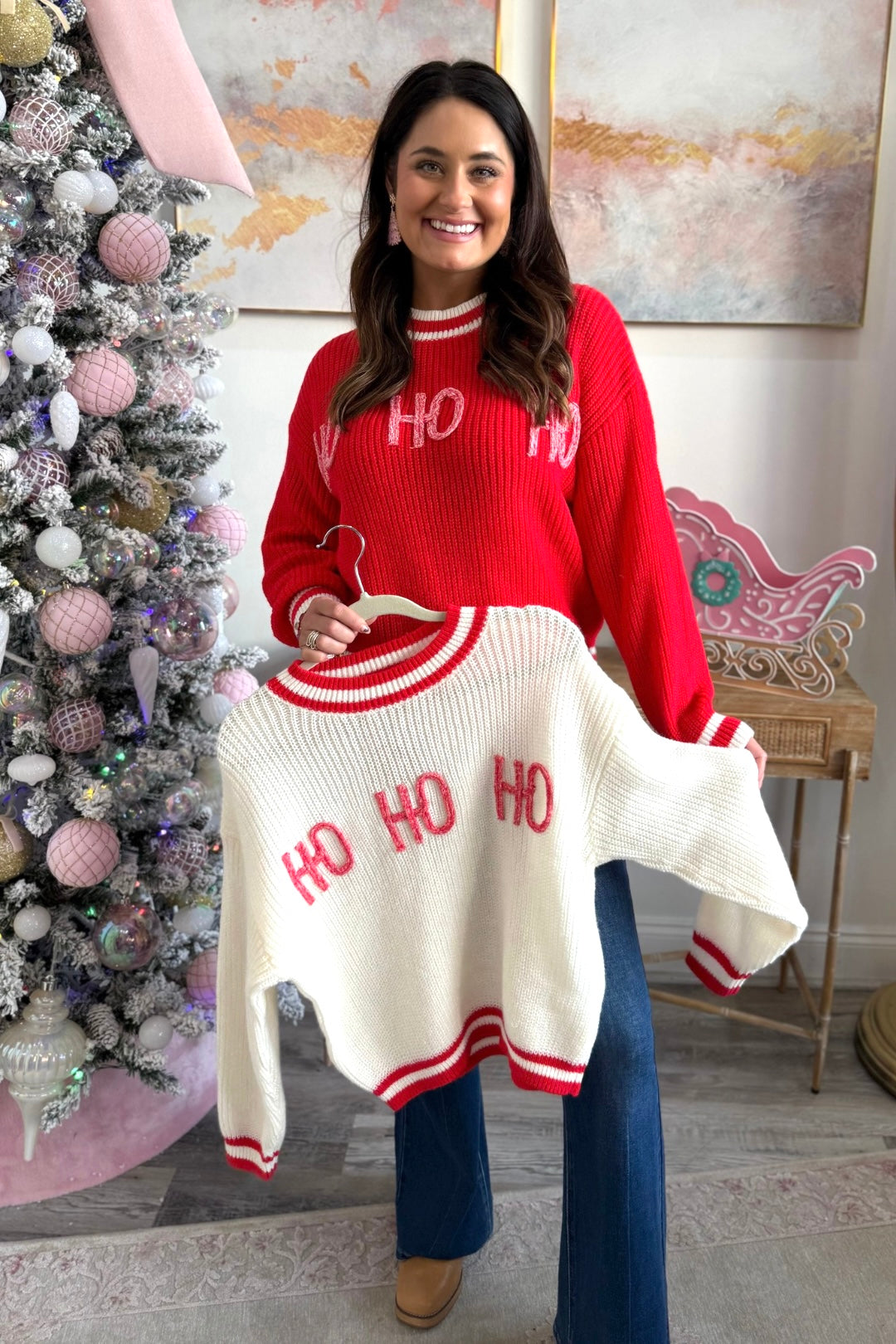 Cheerful Ho Ho Ho Sweater
