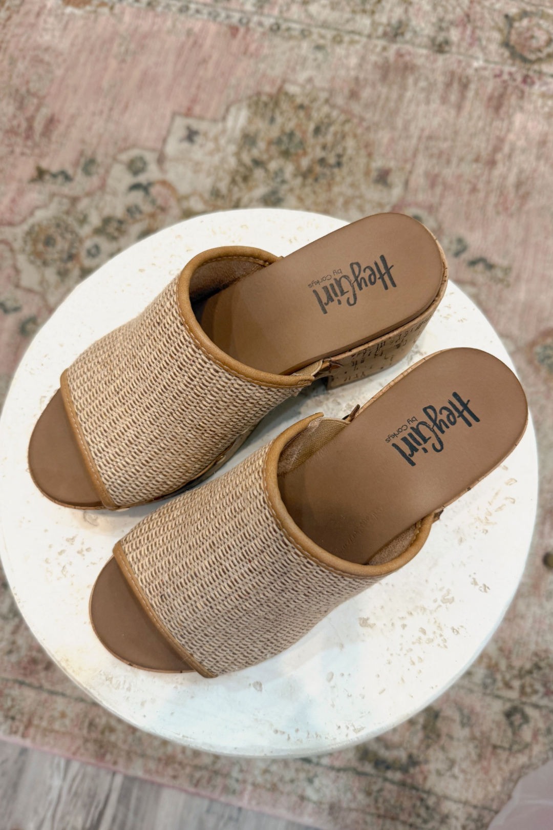 May I Help You Block Heel