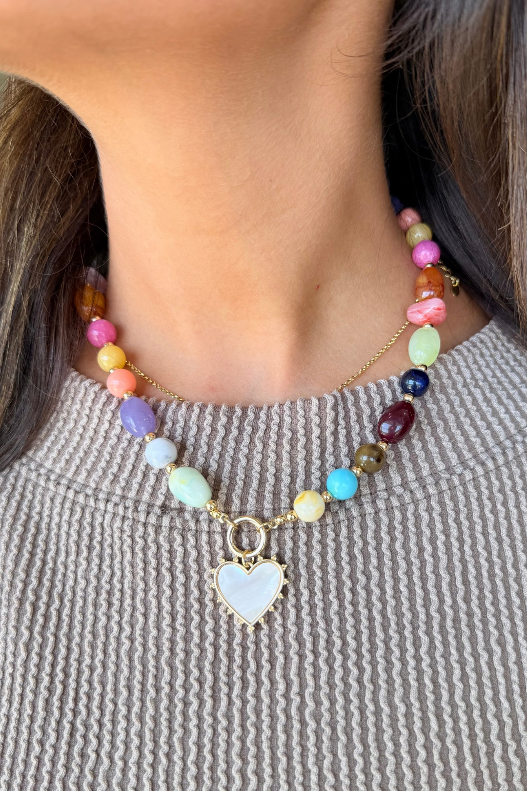 Heart of Color Necklace