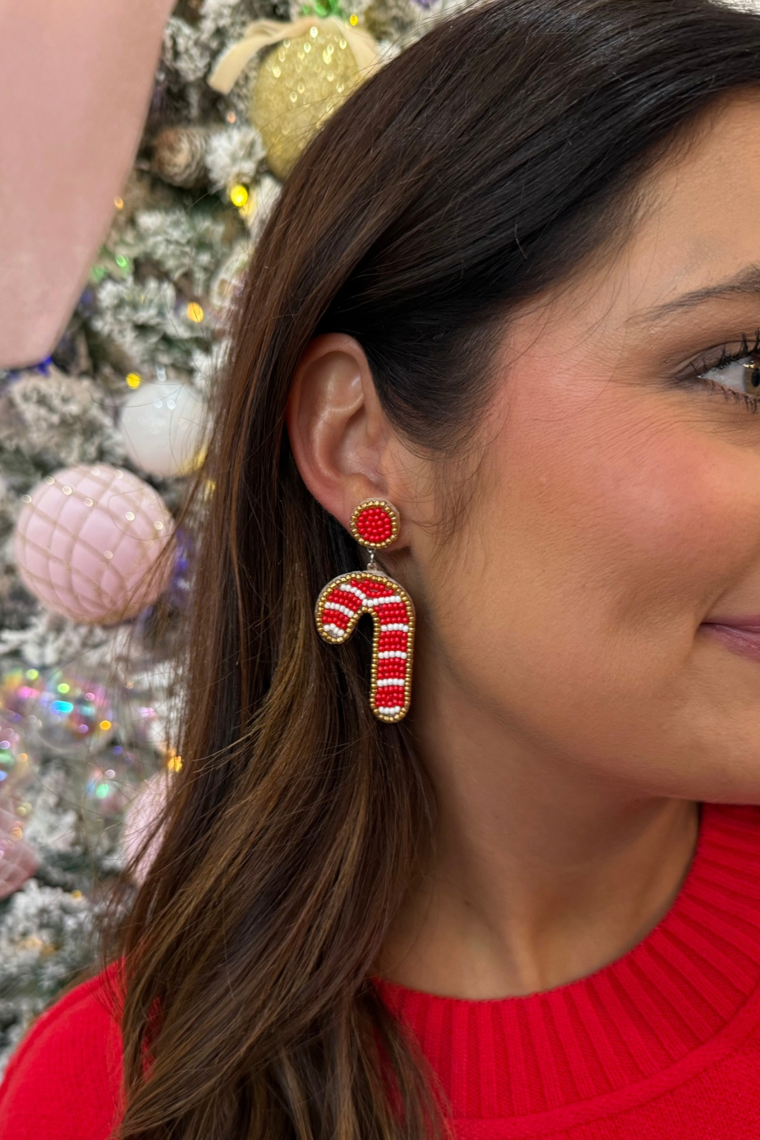 Soul Stacks Holiday Spirit Beaded Earrings