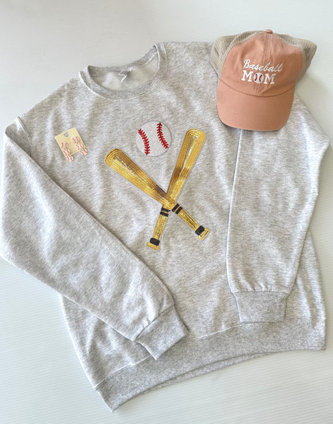 Sequin Slugger Sweatshirt