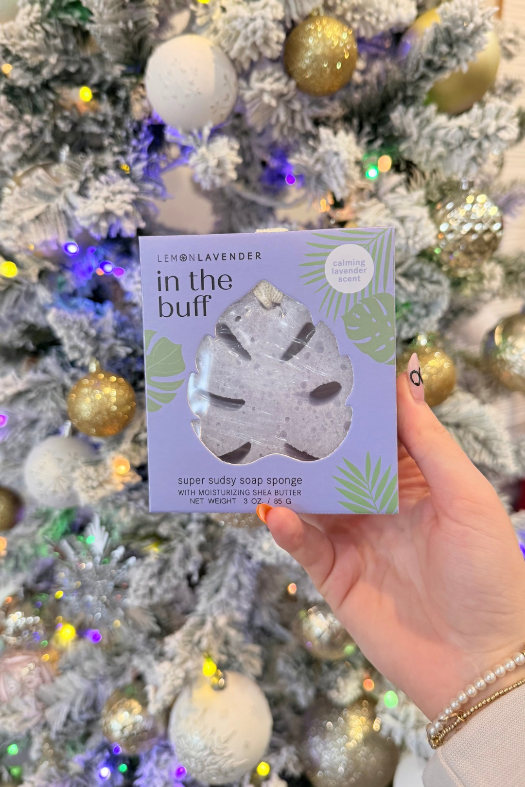 Lemon Lavender In The Buff Super Sudsy Soap Sponge