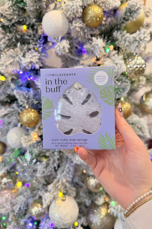 Lemon Lavender In The Buff Super Sudsy Soap Sponge
