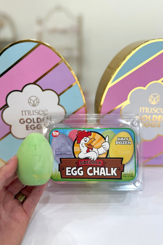 Sidewalk Chalk Eggs