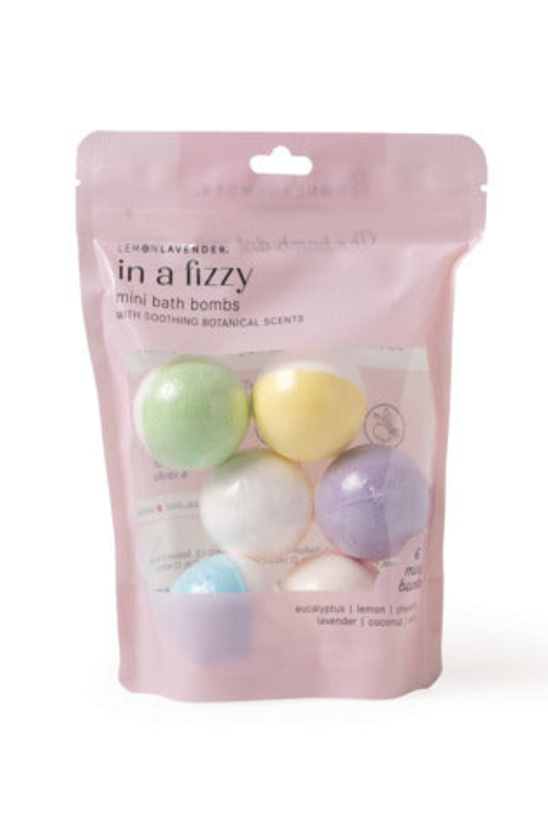 Lemon Lavender In a Fizzy Mini Bath Bombs