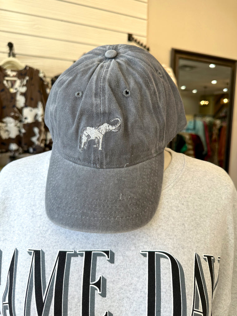 Elephant Embroidered Hat