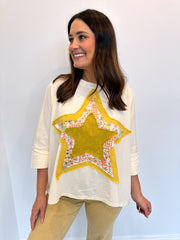 Star Stitched Top