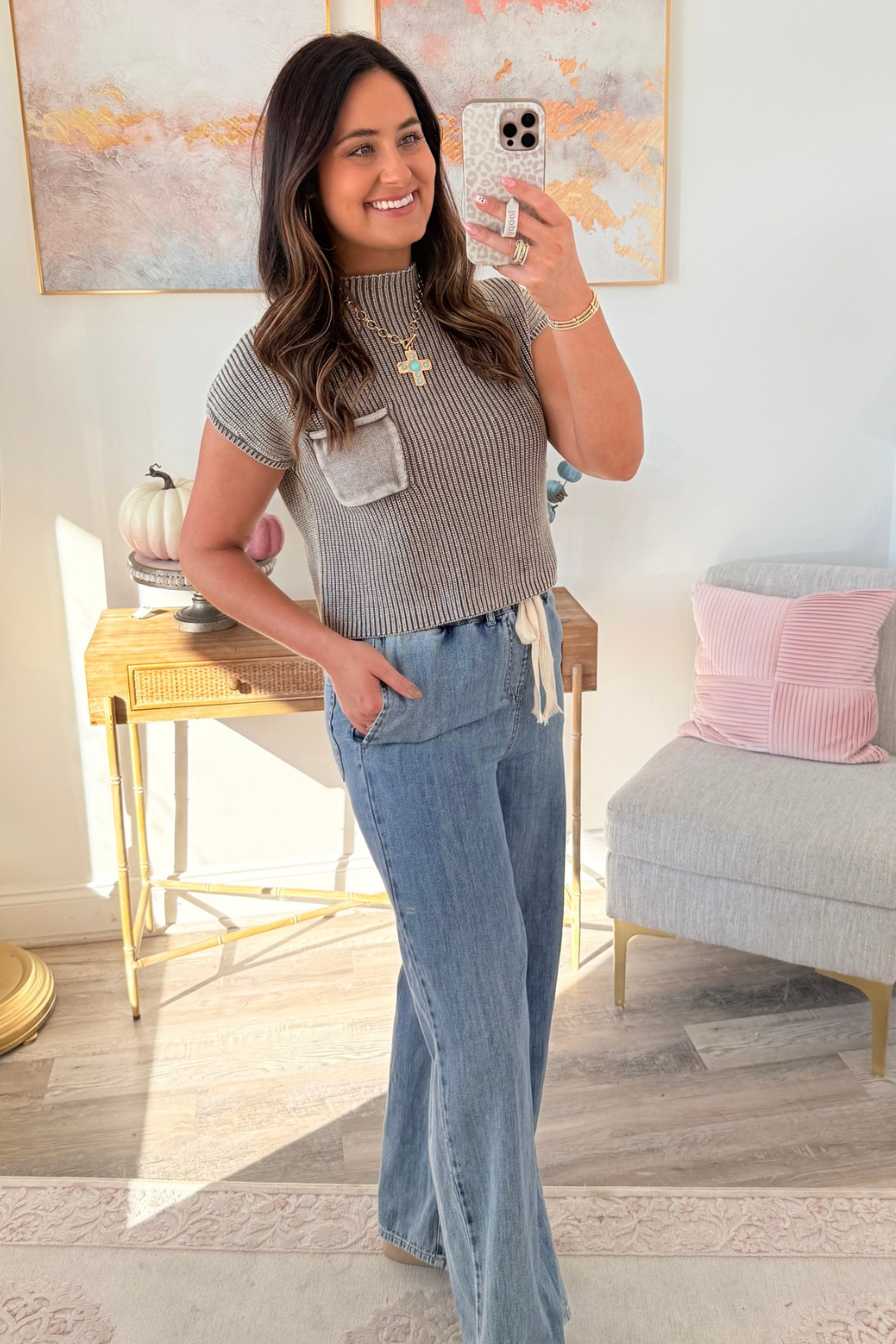 FadeFit Sweater Top  **Final Sale**Online Only**