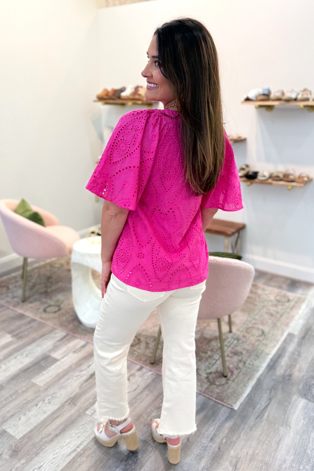 Paisley Petal Top
