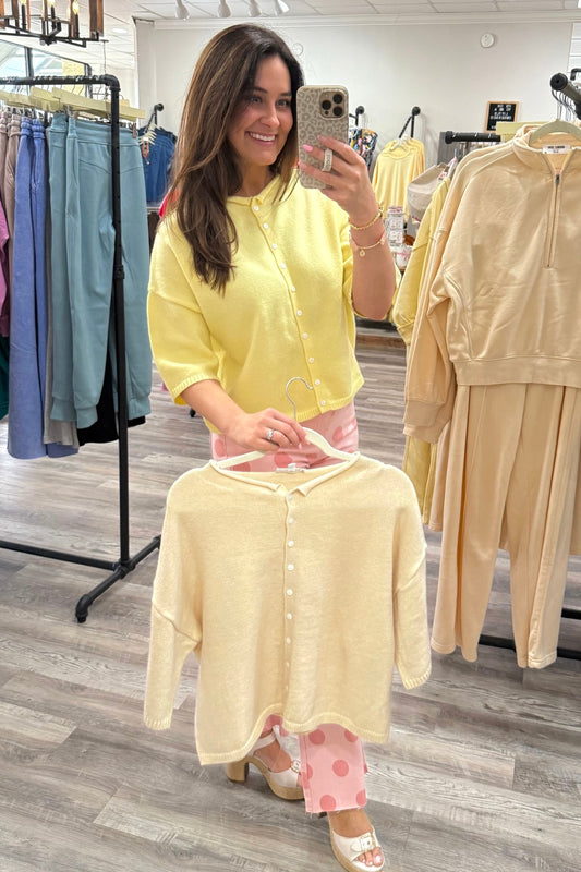 Soft Touch Cardigan Top