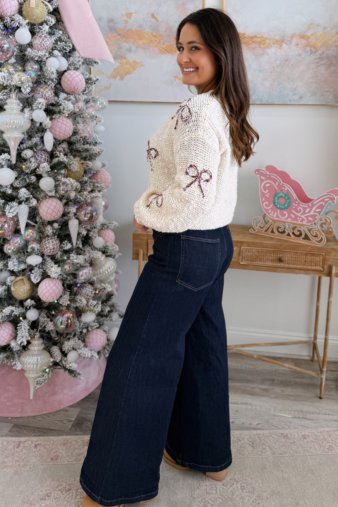 Sweet Bows & Buttons Cardigan