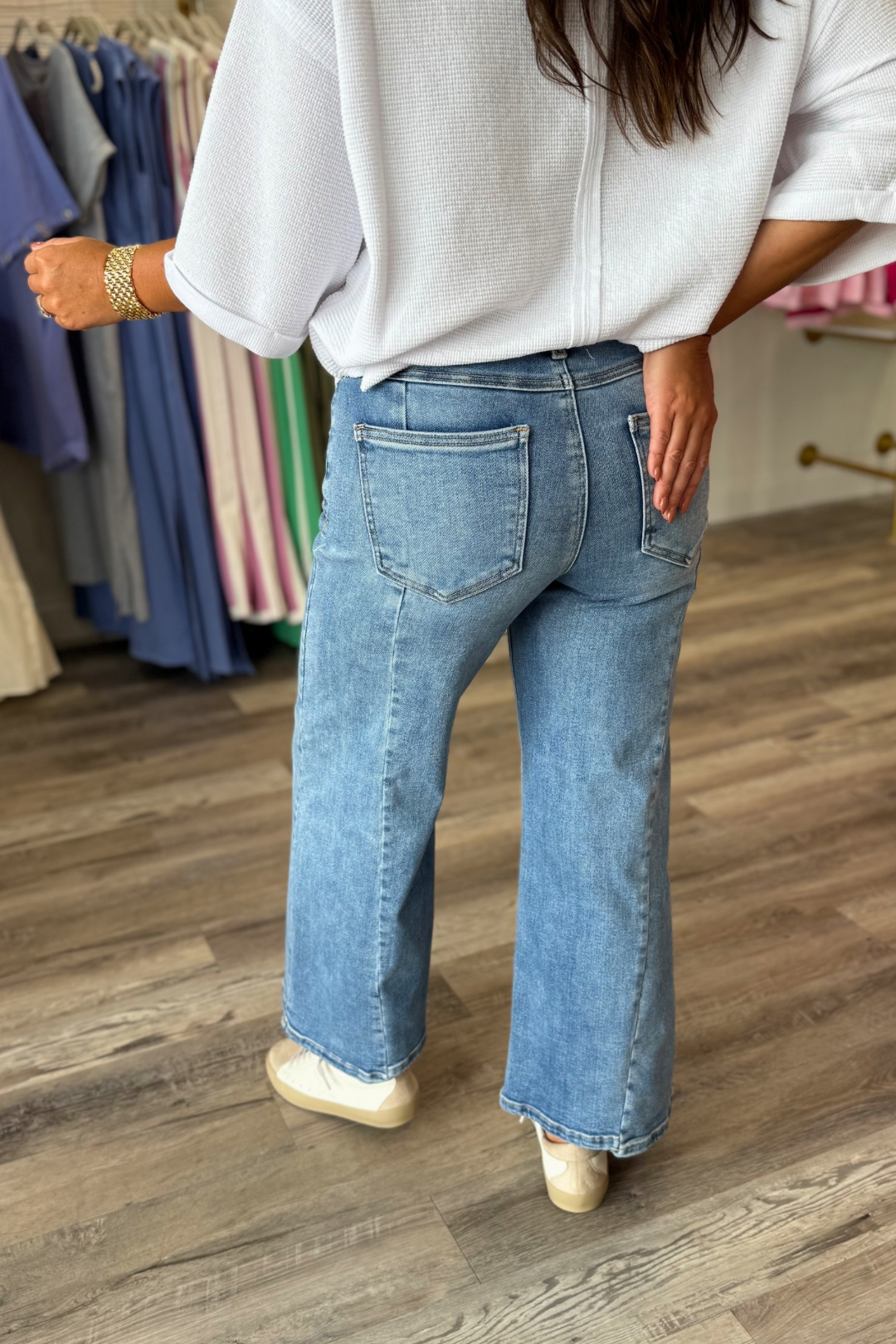 Soho Step Wide Jeans
