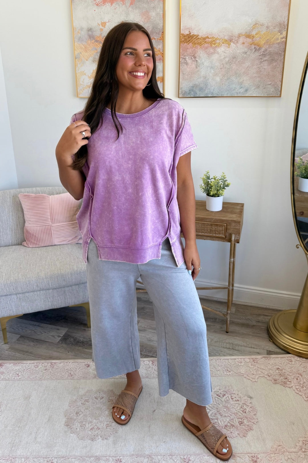 French Terry Comfort Top