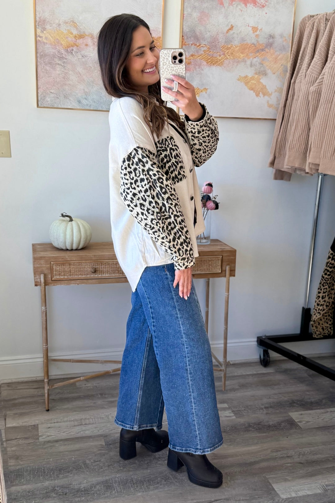 Everyday Wild Shacket  **Final Sale**