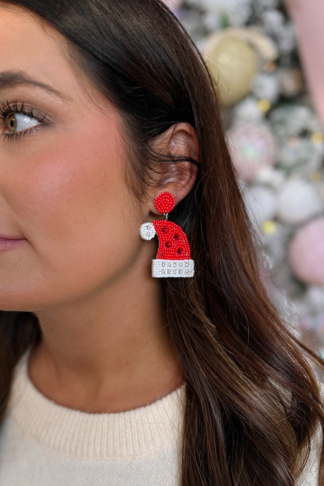 Soul Stacks Holiday Spirit Beaded Earrings