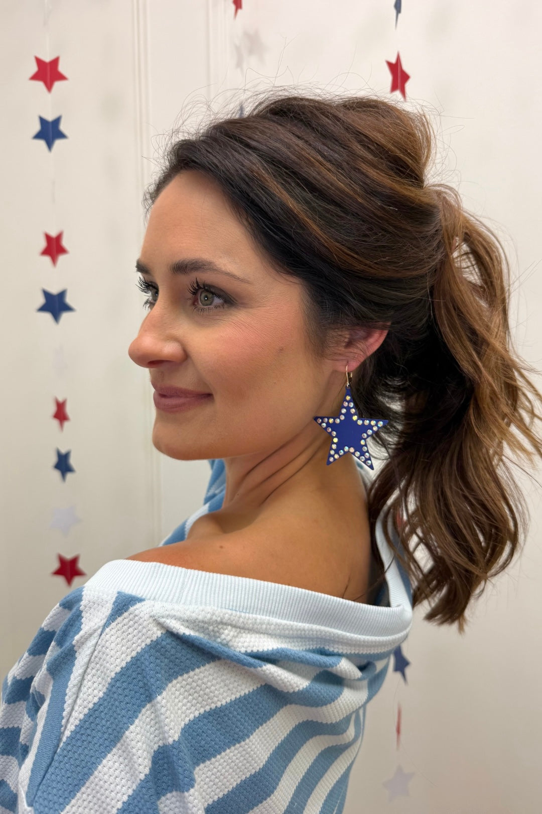 American Glam Starburst Earrings