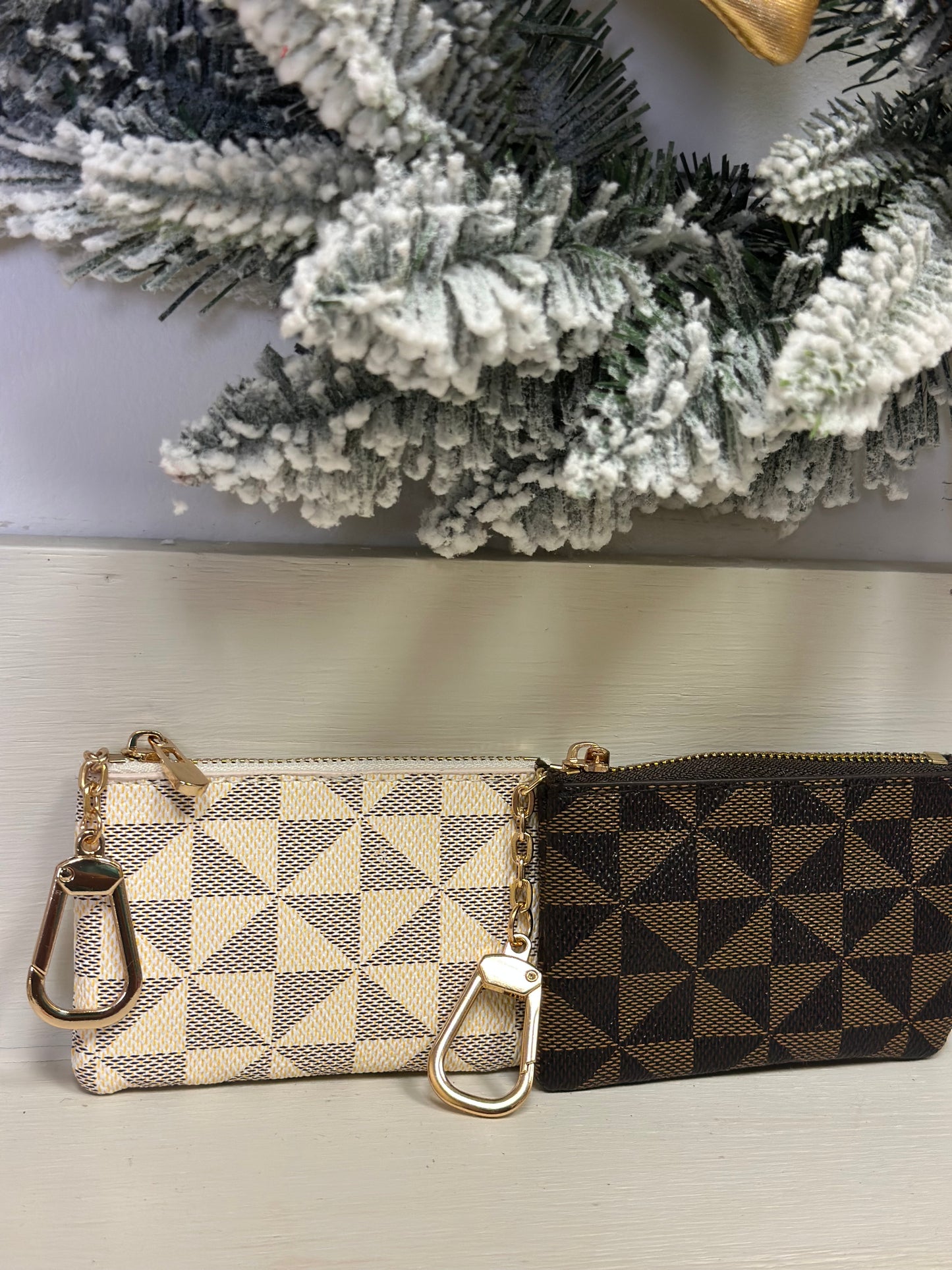 Designer Inspired Keychain Coin Card Holder*Doorbuster*FINAL SALE*