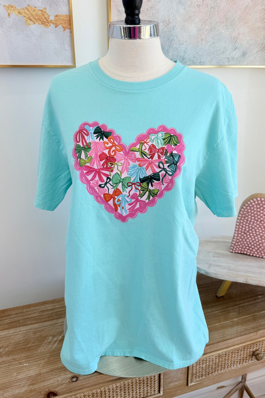 Bow-Full of Love Tee