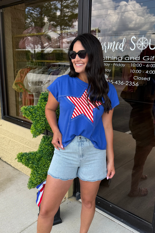 Starstripe Babe Top