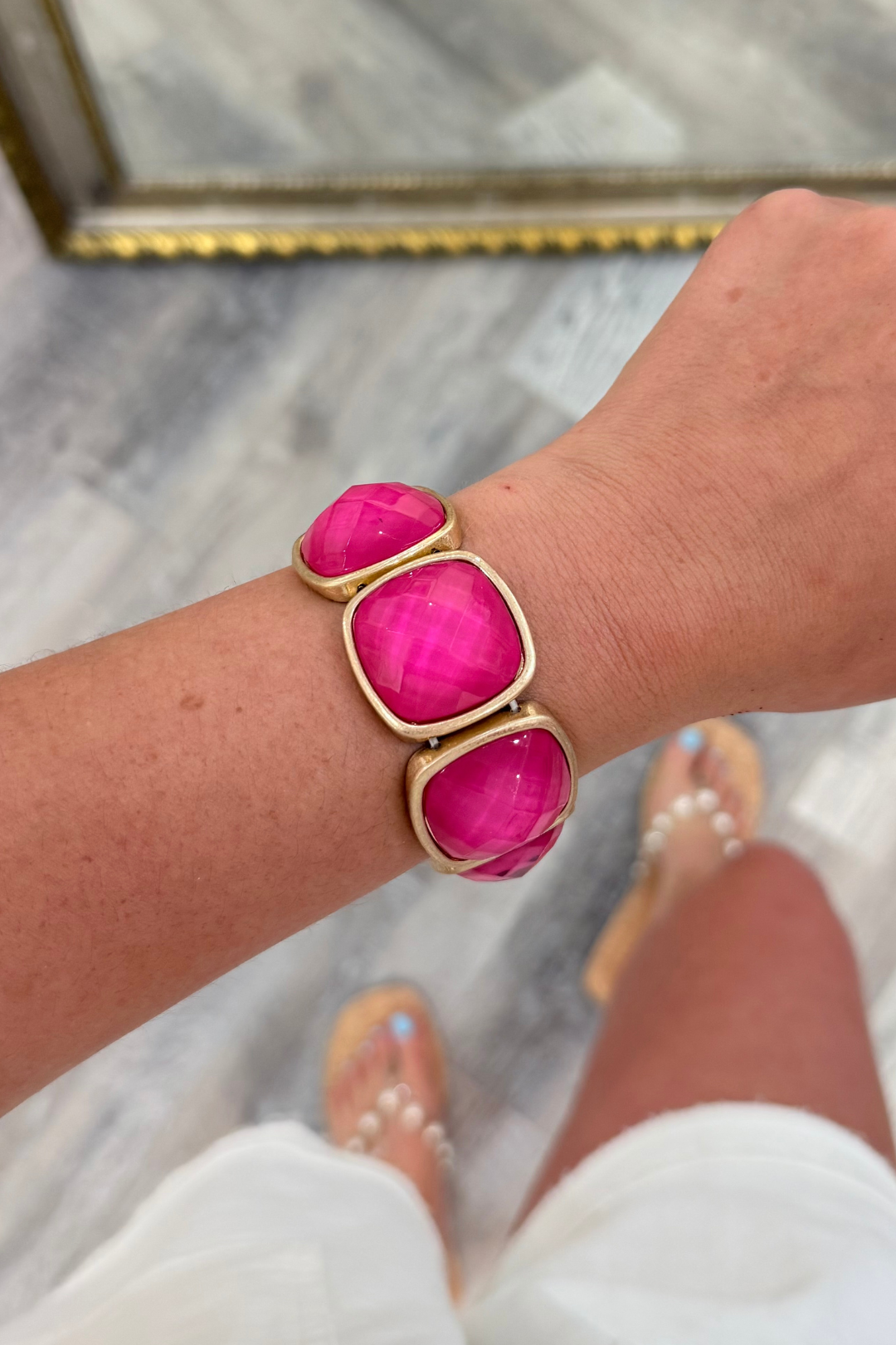 Luxe Square Glow Bracelet