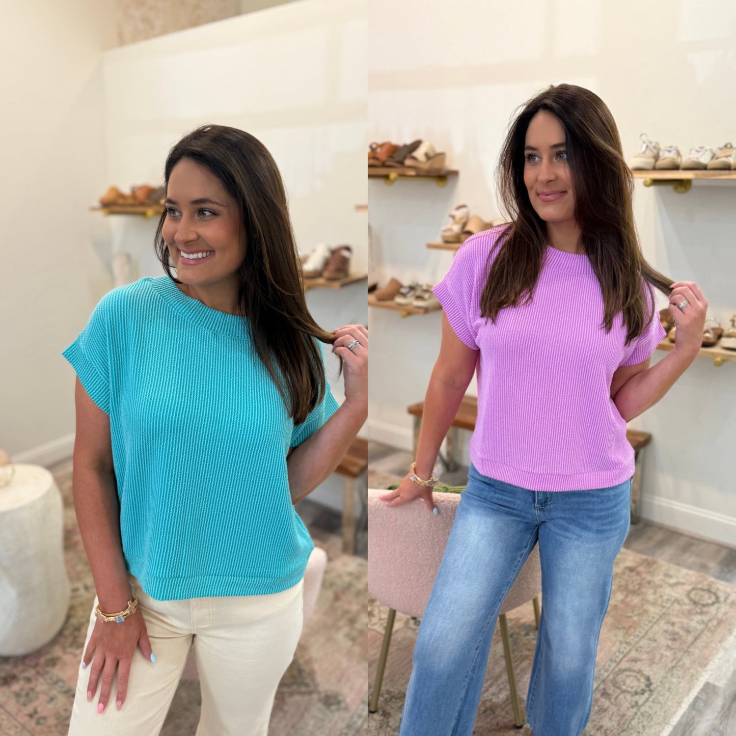Main Character Ribbed Top