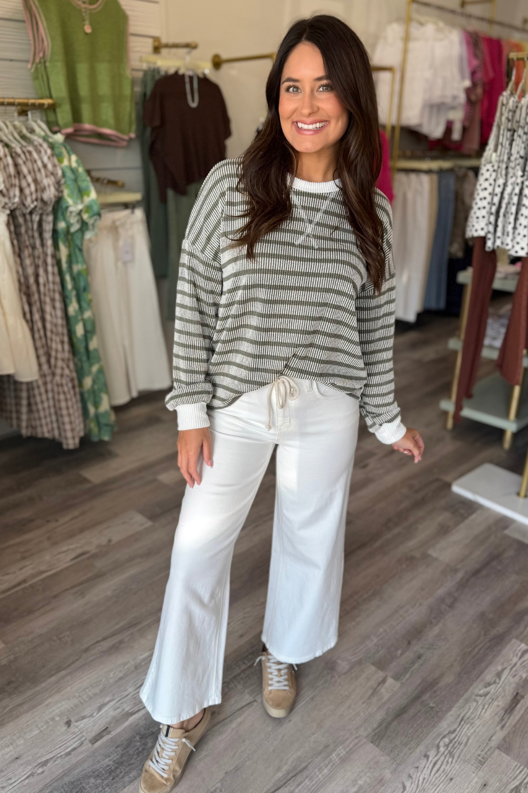 Weekend Stripe Top