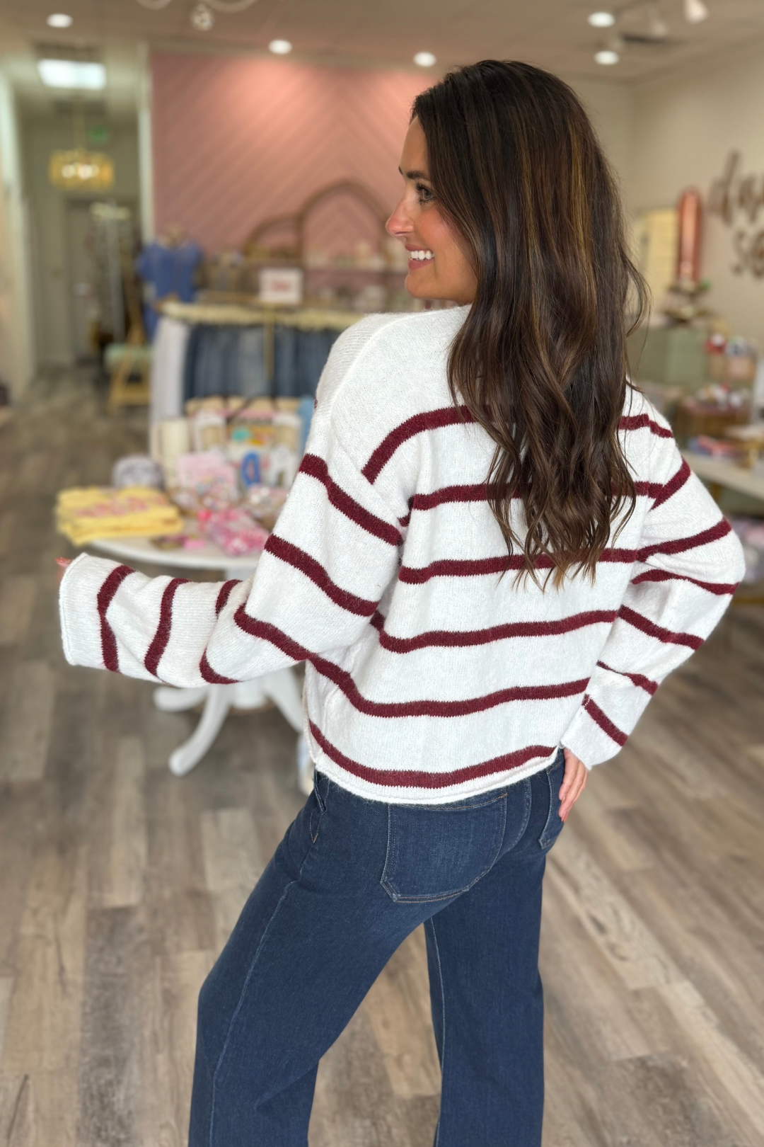The Stadium Stripe Sweater