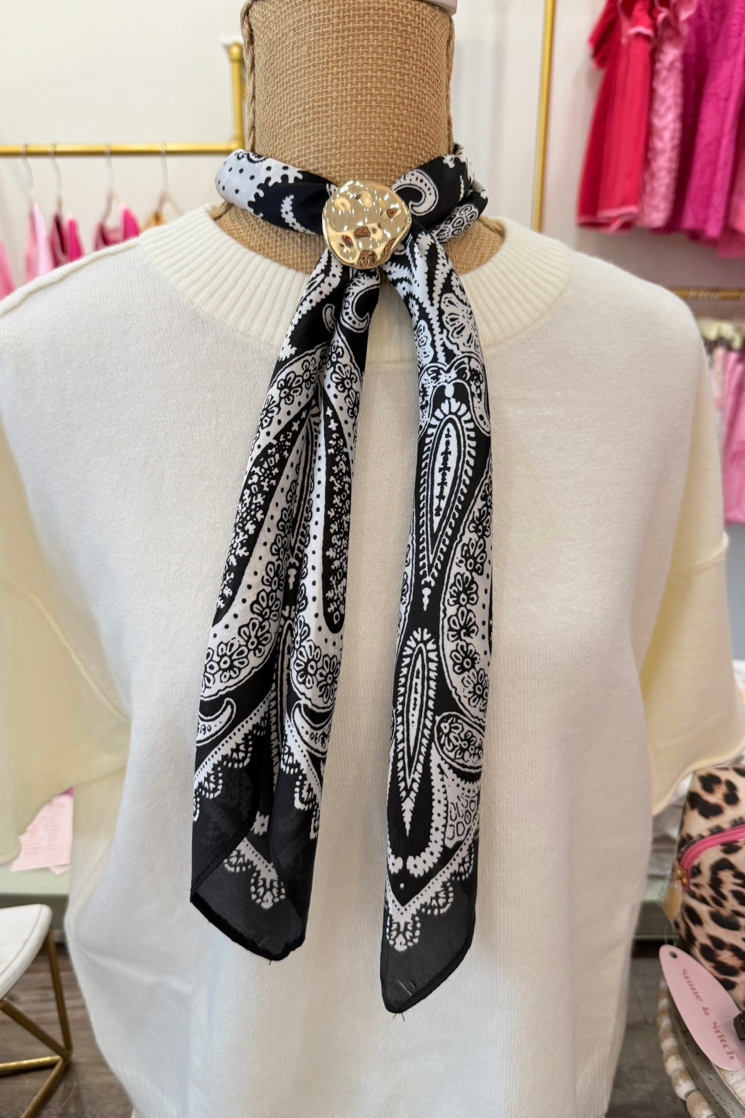 The Luxe Scarf Necklace